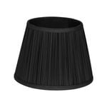 Verve Design 25cm Chanelle Pleated Shade - Black 