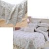 Bloomington 225TC Polyester Cotton Isabelle Ivory Valance Single 37cm Wall