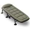 Folding Foldable Portable Camping Bed Cot Recliner Chair Beach Single Outdoor Stretcher - Green
