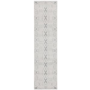 The Rug Connection Harley Cala Off White 500x80cm - Extra Large Runner Pet Friendly Indoor Rug
