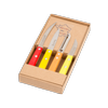 4pc. Wooden Handle Kitchen Set - Made in France - Mixed Colour