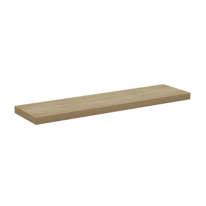 Practa 900 x 235 x 36mm Oak Floating Shelf