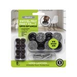 Slipstick 25mm Ultimate Floor Protection Swivel Tap-In Felt Feet - 4 Pack