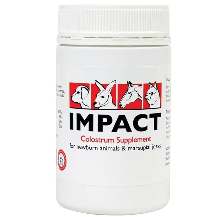 Wombaroo Impact Colostrum Supplement For Mammals Marsupials 500g