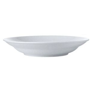 Maxwell And Williams Serving Bowl Basics Rim White Porcelain 28x5cm