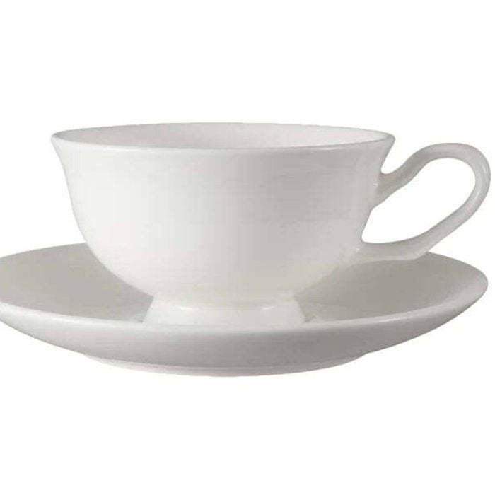 Maxwell & Williams Cashmere Footed Demi Cup Saucer Bone China 90ml