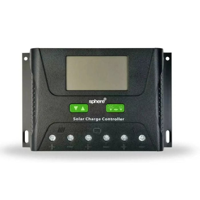 Sphere Pwm 12v/24v 40a Solar Charge Controller Caravan 12 Volt Power Regulator