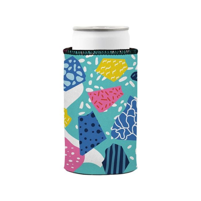 Stubbyz 80s Abstract Stubby Cooler Slim