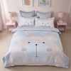Fabric Fantastic Single Size Bear Kids Quilt/Doona/Duvet Cover Set