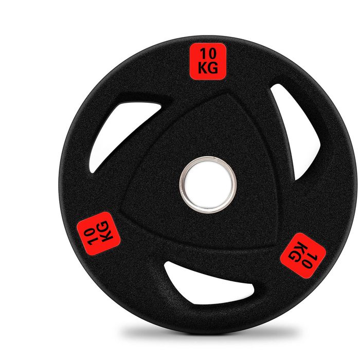 Rubber Weight Plates 10kg - Set of 2