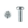 Pinnacle M4 x 15mm Zinc Plated Round Head Bolts And Nuts - 18 Pack