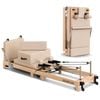 Powertrain Selina Pilates Reformer Machine Wooden Folding Multifunctional Home Gym