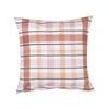 Ecology Isla Euro Pillowcase Size 65 x 65cm Clay/Pink Bedding
