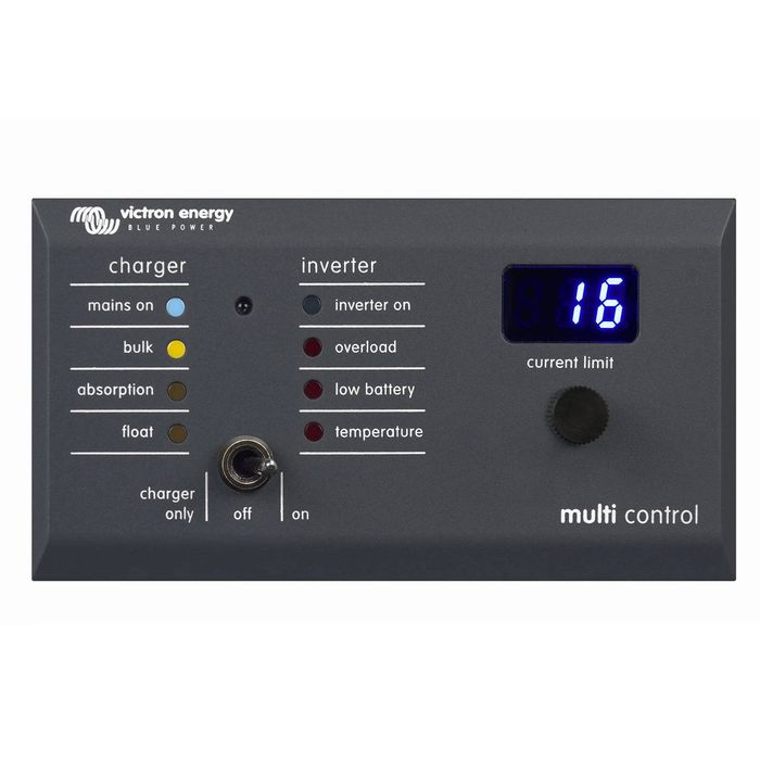 Victron Digital Multi Control 200/200A (Right Angle RJ45) GX / MultiPlus Remote Panel