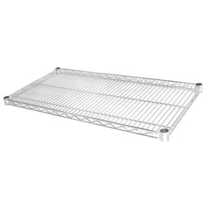 Vogue Wire Shelves Chrome 2 Pack 915x610mm Commercial Kitchen Storage Shelving