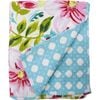 LVD Cotton Reversible 200x230cm Bedspread Cover Home Bedding King - Garden