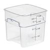 Cambro Square Food Storage Container Fresh Pro Polycarbonate Clear 3.8l Commercial Kitchen Storage