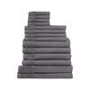 Jenny Mclean Royal Excellency 600GSM 14PC Set - Charcoal