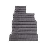 Jenny Mclean Royal Excellency 600GSM 14PC Set - Charcoal