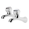 Foreno 20mm Chrome Espree Bath Tap Set