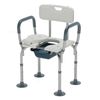 Altus Shower Chair With Commode Height Adjustable Aluminium Frame