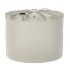 Melro Tanks 50000L Round Poly Water Tank - Beige