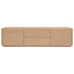 Gatsby 2 Door 2 Drawer Entertainment Unit (Natural)