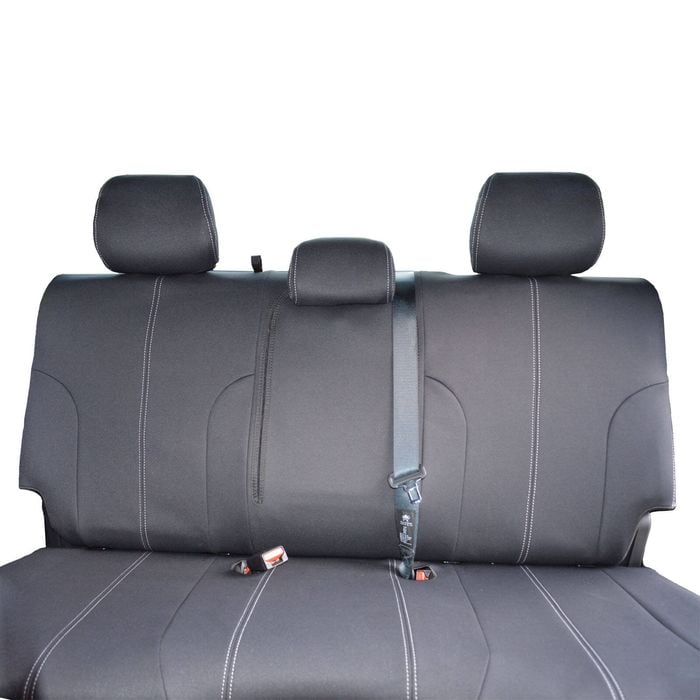 NISSAN 2025 Seat Cover Neoprene for Patrol Y62 (2013-on) Rear with Armrest Zip