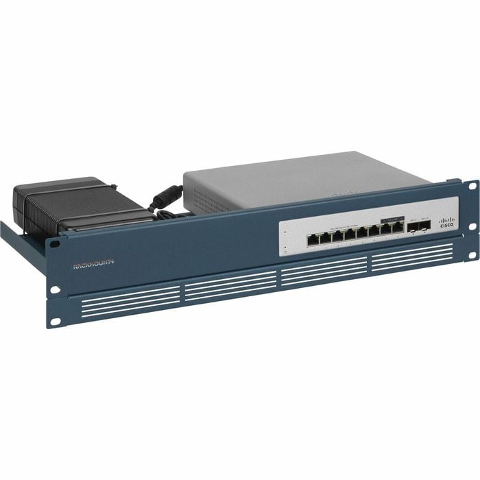 Rackmount.it 1.3u/2u Rack-mountable Rackmount Kit For Switch - Metallic Blue