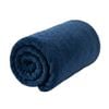 Faunna Flannel Throw Blanket 150x200cm Dark Blue Soft Plush for Couch Bed