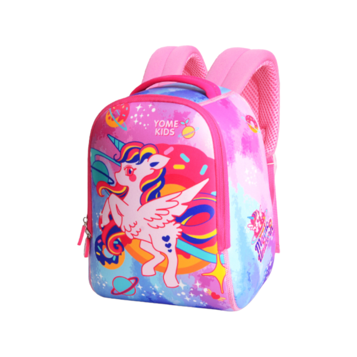 YOME Waterproof Kids School Backpack - Pink