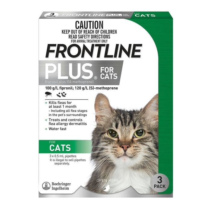 Frontline Plus For Cats 3 Pack