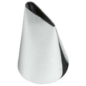 Wilton Stainless Steel Large #125 Flower Petal Piping Tip Icing Nozzle Silver