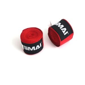 SMAI  Red Boxing Hand Wraps 180 inch - Red