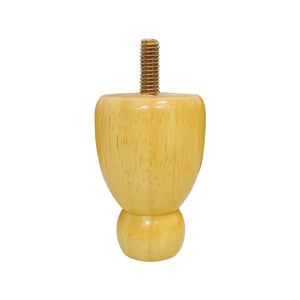 Adoored 80mm Raw Pine Cabinet Leg