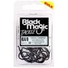 Black Magic KL Black Fishing Hook Large Bulk Pack 4/0