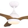 Fanforce Revo 52" Dc Ceiling Fan With Remote Control And Led Light- Powerful 35w Motor
