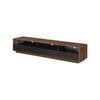 Tauris 1800mm Dark Oak Suave Entertainment Unit, TV Cabinet, TV Unit
