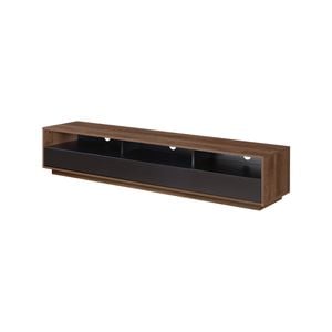 Tauris 1800mm Dark Oak Suave Entertainment Unit, TV Cabinet, TV Unit