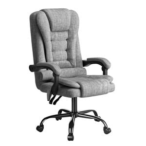 Artiss Ergonomic Office Chair Executive 4-point Massage Gaming Chair Recliner Fabric
