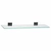 Mondella Rococo Matte Black Glass Shelf