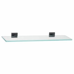 Mondella Rococo Matte Black Glass Shelf