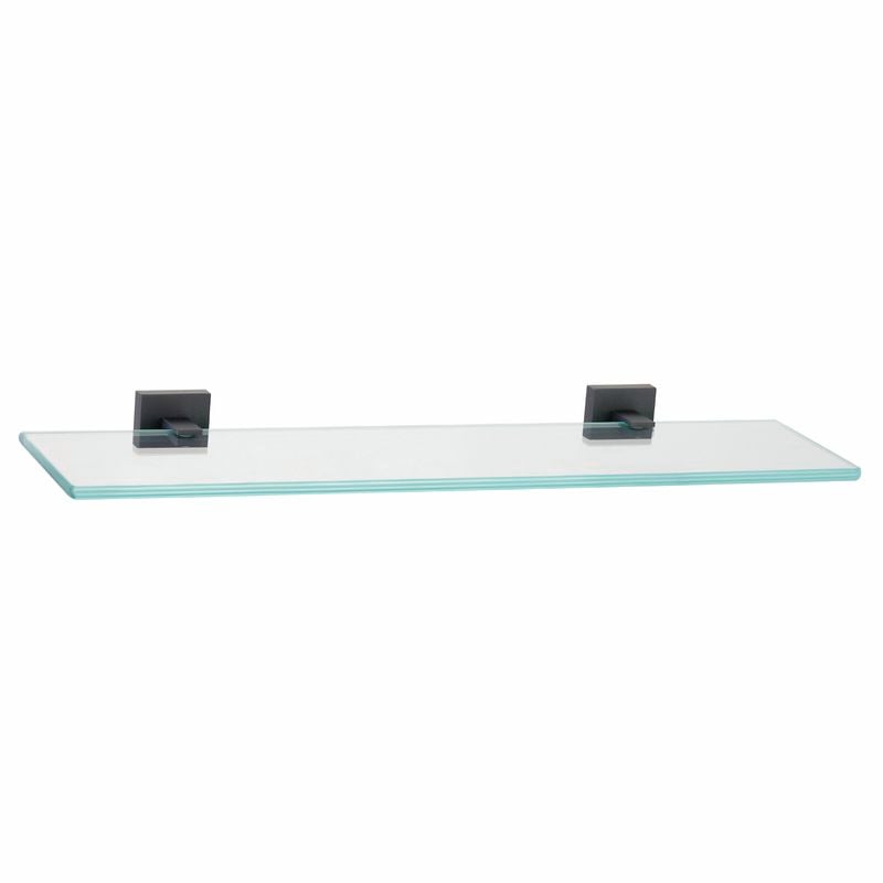 Rococo Black Glass shelf