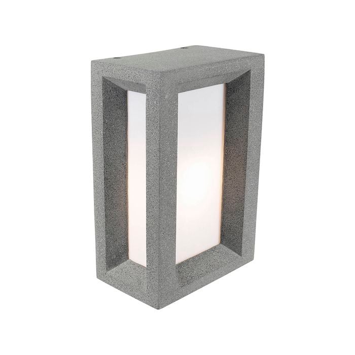 Brilliant Venossa Concrete Terrazzo Rectangular Wall Light