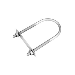 Pinnacle M8 x 130 x 64mm Galvanised U Bolt Double