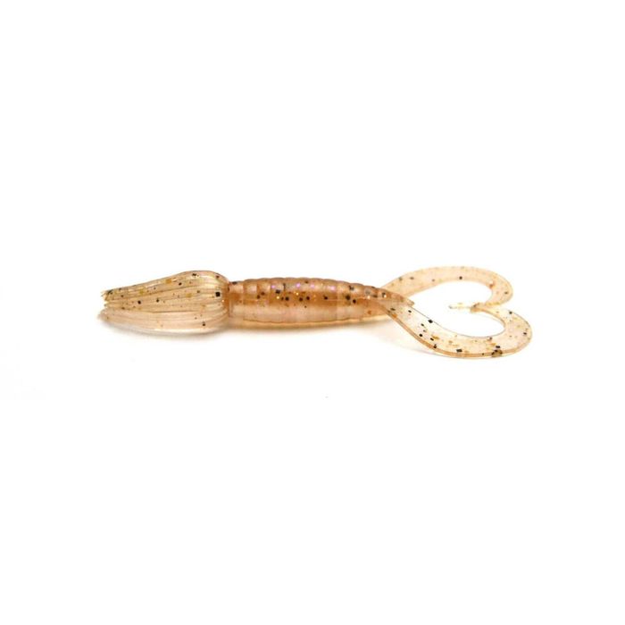Keitech Little Spider 3" Scented Soft Plastic Fishing Lure 445T Electric Shrimp