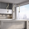 Telbix Taft Contemporary Pendant Hanging Lamp Light Metal Silicon Fabric Gun Metal Matte