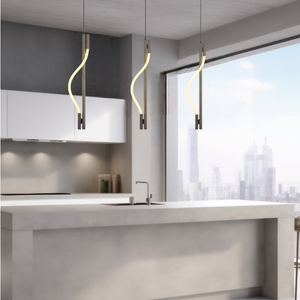 Telbix Taft Contemporary Pendant Hanging Lamp Light Metal Silicon Fabric Gun Metal Matte