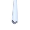 Slimline 6mm x 2.4m White External Corner