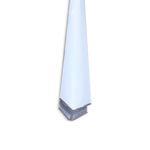 Slimline 6mm x 2.4m White External Corner